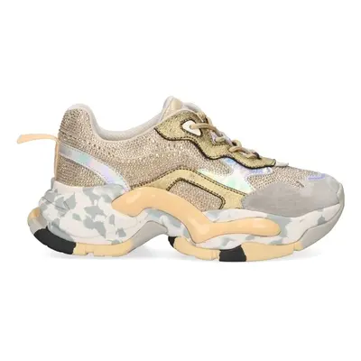 Exé Shoes EXÉ Sneakers 901-5 - Grey/Silver/Gold Divat edzőcipők Sokszínű