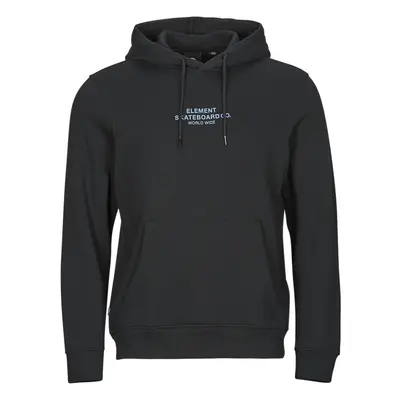 Element SKATEBOARD CO HOOD Pulóverek Fekete