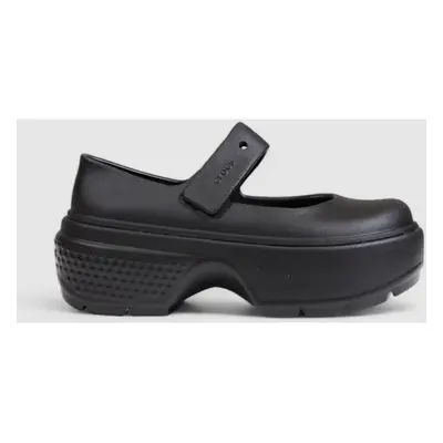 Crocs STOMP MARY JANE 209939 Szandálok / Saruk Fekete