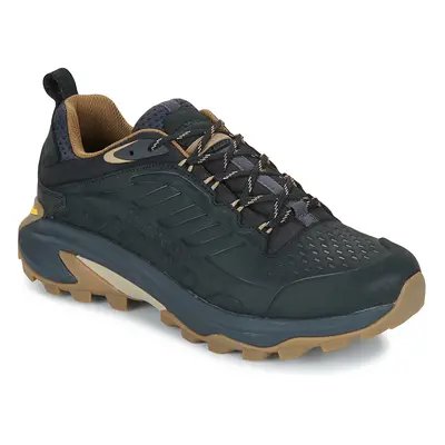 Merrell MOAB SPEED 2 LEATHER WATERPROOF Rövid szárú edzőcipők Fekete