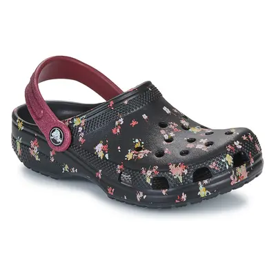 Crocs Classic Ditsy Floral Clog K Klumpák Fekete