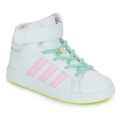 adidas GRAND COURT MID K Magas szárú edzőcipők Fehér