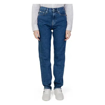 Calvin Klein Jeans AUTHENTIC STRAI J20J221831 Slim farmerek Kék