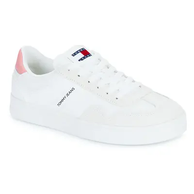 Tommy Jeans TJW COURT SNEAKER Rövid szárú edzőcipők Fehér