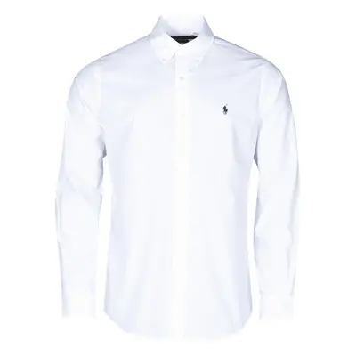 Polo Ralph Lauren CHEMISE AJUSTEE EN POPLINE DE COTON COL BOUTONNE LOGO PONY PLAY Hosszú ujjú