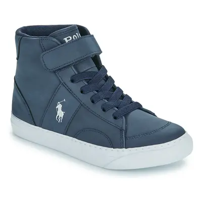 Polo Ralph Lauren RYLEY MID Magas szárú edzőcipők Kék