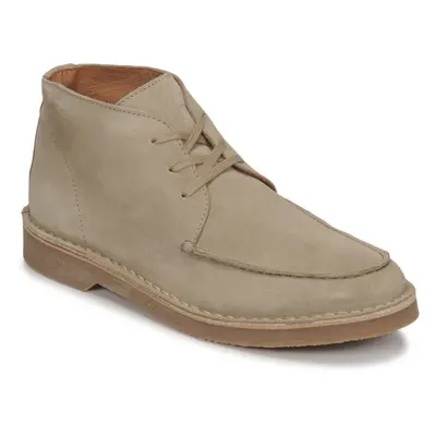 Selected SLHRIGA NEW SUEDE MOC-TOE CHUKKA Csizmák Bézs