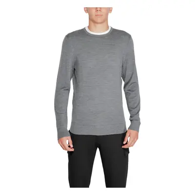 Calvin Klein Jeans MERINO RWS CREW NECK K10K109474 Pulóverek Szürke