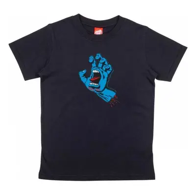 Santa Cruz Youth screaming hand t-shirt Pólók / Galléros Pólók Fekete