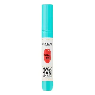 L'oréal Felt Nail Polish Magic Mani Touch-ups Go - 301 Coral Körömlakkok Narancssárga