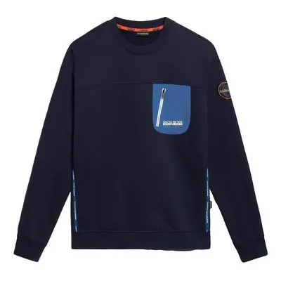 Napapijri B Huron C Sweatshirt Navy Blue Pulóverek Kék