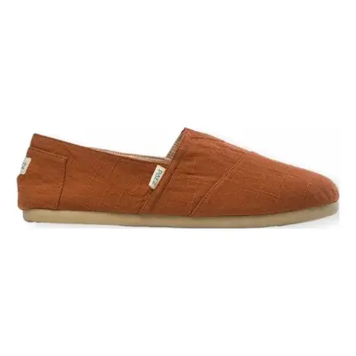 Paez Gum Classic M - Combi Linen Terracota Gyékény talpú cipők Barna