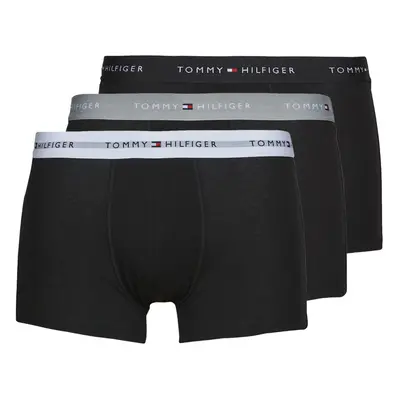 Tommy Hilfiger 3P WB TRUNK X3 Boxerek Fekete