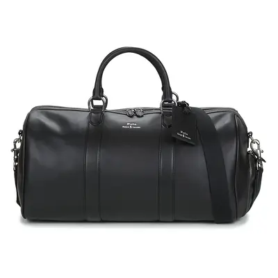 Polo Ralph Lauren DUFFLE DUFFLE SMOOTH LEATHER Utazó táskák Fekete