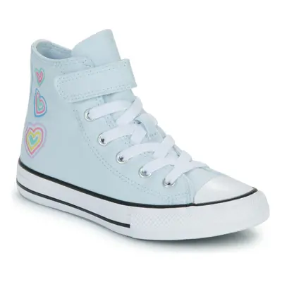 Converse CHUCK TAYLOR ALL STAR HEART PATCH EASY-ON Magas szárú edzőcipők Kék