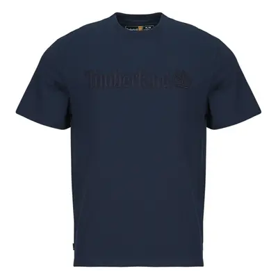 Timberland Embroidery Tonal SS Tee Rövid ujjú pólók Tengerész