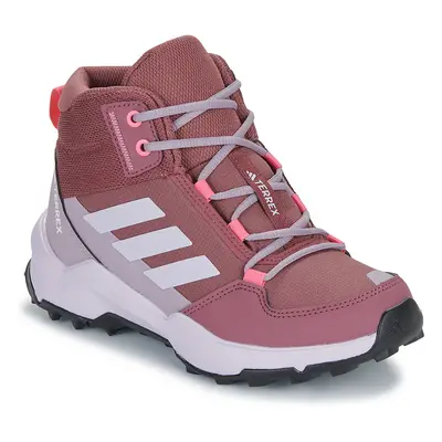 adidas TERREX AX4R MID K Túracipők Bordó