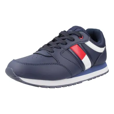 Tommy Hilfiger LOW CUT LACE-UP Divat edzőcipők Kék