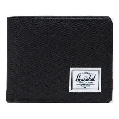 Herschel Roy + Coin Eco Wallet - Black Pénztárcák Fekete