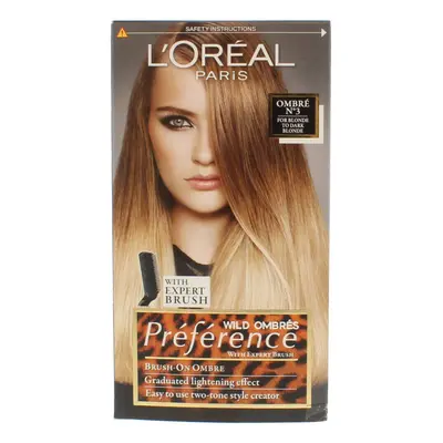 L'oréal Preference Tie Dye Hair Color - Ombré N°3 Hajfestés Barna