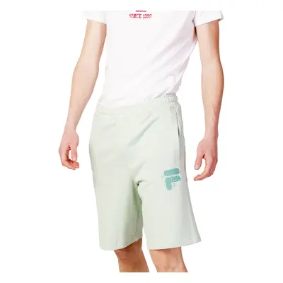 Fila BAIERN oversized sweat shorts FAM0339 Rövidnadrágok Zöld