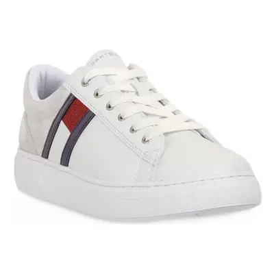 Tommy Hilfiger Y 003 ALLACCIATA Divat edzőcipők Fehér