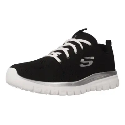 Skechers GRACEFUL GET CONNECTED Divat edzőcipők Fekete