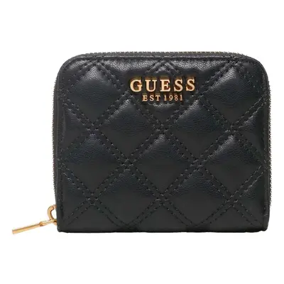 Guess GIULLY SLG SMALL ZIP AROUND SWQG87 48137 Pénztárcák Fekete