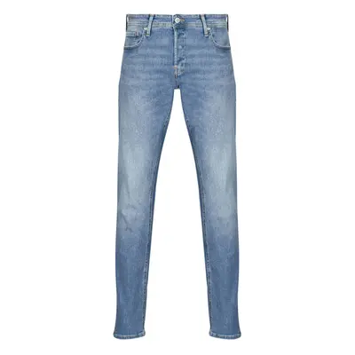 Jack & Jones JJIGLENN Slim farmerek Kék