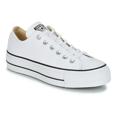 Converse Chuck Taylor All Star Lift Clean Ox Core Canvas Rövid szárú edzőcipők Fehér