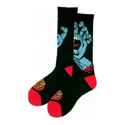 Santa Cruz Screaming hand sock Zoknik Fekete