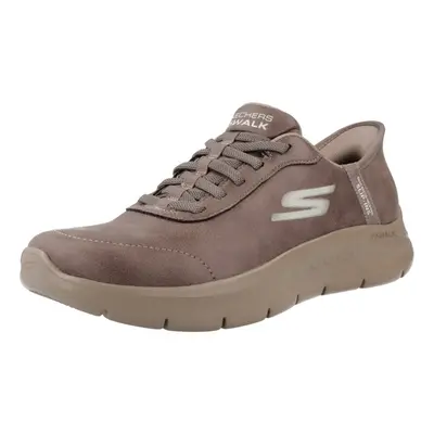 Skechers GO WALK FLEX - MALI SLIP-INS Divat edzőcipők Fekete