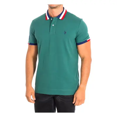 U.S Polo Assn. 64775-149 Rövid ujjú galléros pólók Zöld