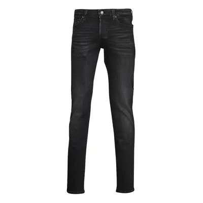 Jack & Jones JJIGLENN Slim farmerek Fekete