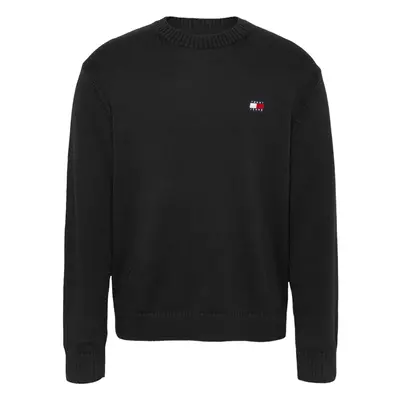 Tommy Hilfiger TJM REG BADGE DM0DM20706 Pulóverek Fekete