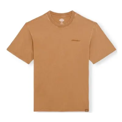 Dickies Plentywood T-Shirt - Brown Pólók / Galléros Pólók Barna