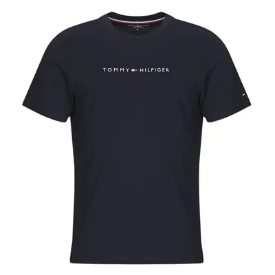 Tommy Hilfiger SS TEE Rövid ujjú pólók Kék