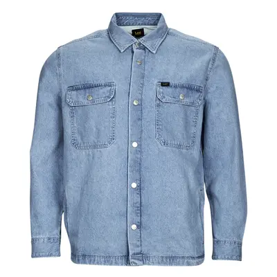 Lee WORKWEAR OVERSHIRT Farmerkabátok Kék