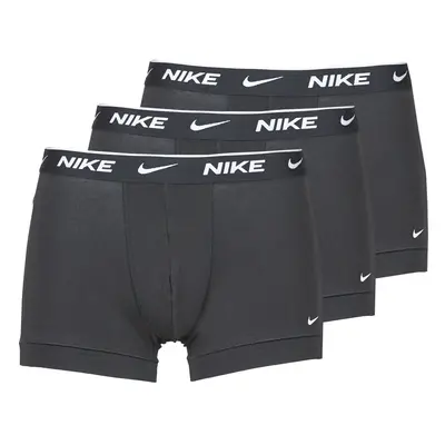 Nike EVERYDAY COTTON STRETCH X3 Boxerek Fekete