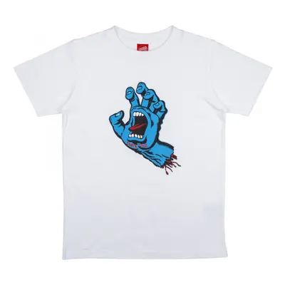 Santa Cruz Youth screaming hand t-shirt Pólók / Galléros Pólók Fehér