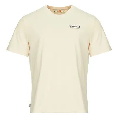 Timberland Outdoor Inspired Back Graphic Tee Rövid ujjú pólók Bézs