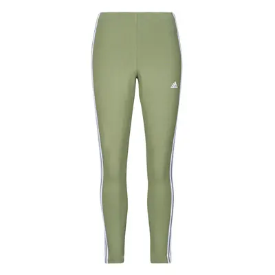 adidas Essentials 3-Stripes High-Waisted Single Jersey Leggings Legging-ek Zöld