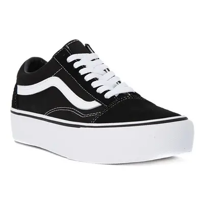 Vans OLD SKOOL PLATFORM Divat edzőcipők Fekete