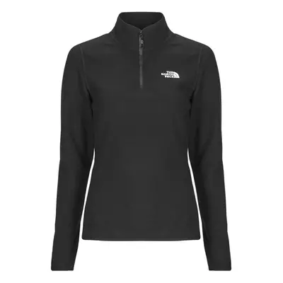 The North Face 100 Glacier 1/4 Zip Polárok Fekete