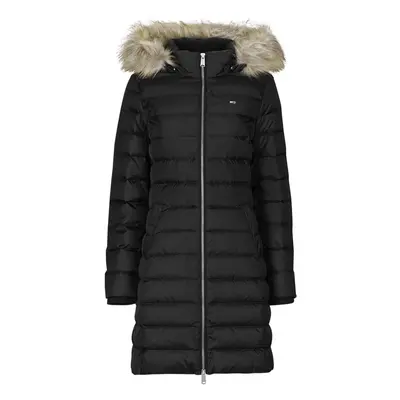 Tommy Jeans TJW ESSENTIAL HOODED DOWN COAT Steppelt kabátok Tengerész