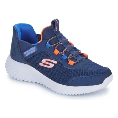 Skechers BOUNDER SLIP-INS Rövid szárú edzőcipők Tengerész