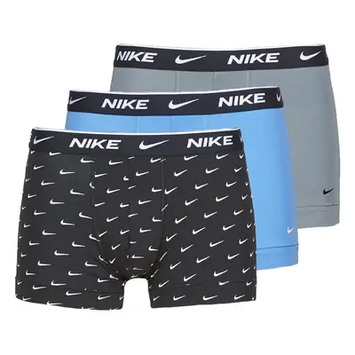 Nike EVERYDAY COTTON STRETCH X3 Boxerek Fekete