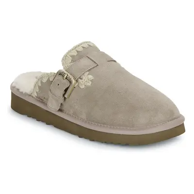 Mou SUEDE SHEEPSKIN CLOG ESKIMO Klumpák Szürke