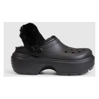 Crocs Stomp Lined Clog 208546 Szandálok / Saruk Fekete