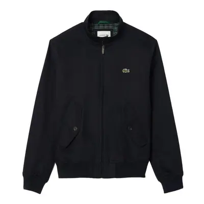 Lacoste Waterproof Twill Harrington Jacket Navy Blue Dzsekik Kék